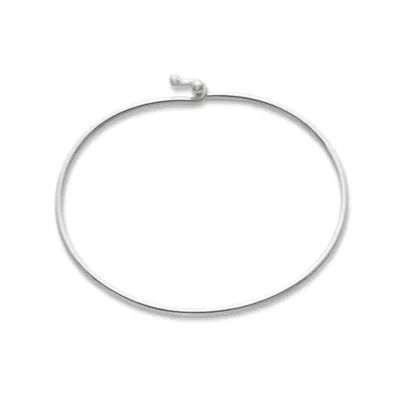 Hook-On Bracelet in Sterling Silver or 14K Yellow Gold