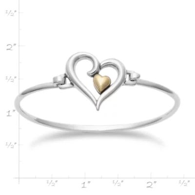 Joy of My Heart Hook-On Bracelet in Sterling Silver and 14K Yellow Gold - Image 2