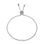 Slider Charm Bracelet in Sterling Silver