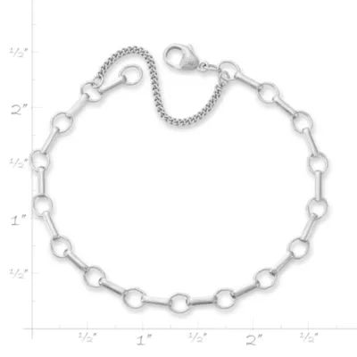 Dainty Charm Bracelet in Sterling Silver - Image 4