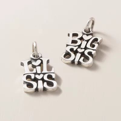 "Lil Sis" Charm in Sterling Silver - Image 2
