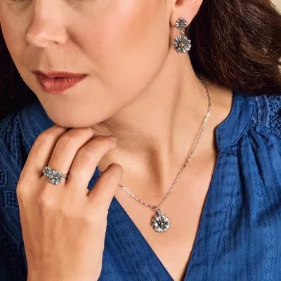 Blooming Daisies Ring in Sterling Silver and Bronze - Image 4