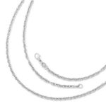 Medium Rope Chain in Sterling Silver or 14K Yellow Gold