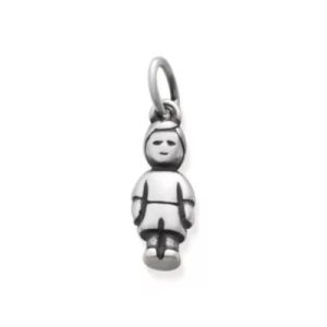 Boy Charm in Sterling Silver