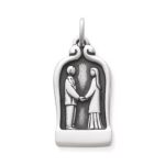 Anniversary Charm in Sterling Silver