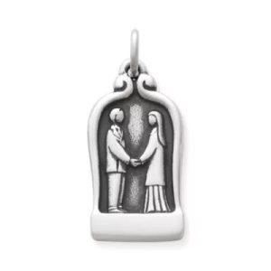 Anniversary Charm in Sterling Silver