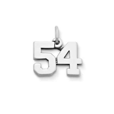 Football and Number Charms with Medium Curb Chain - Image 3