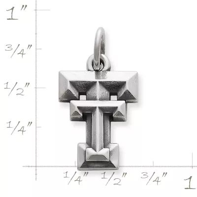 Texas Tech Charm in Sterling Silver - Image 3