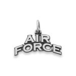 "Air Force" Charm in Sterling Silver