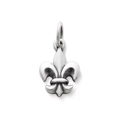 Fleur-De-Lis Charm in Sterling Silver