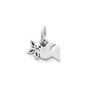 La Paloma Charm in Sterling Silver