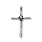 The Old Rugged Cross Pendant in Sterling Silver or 14K Yellow Gold