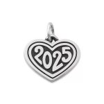 Heart Year Charm in 14K Yellow Gold