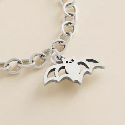 Bat Charm in Sterling Silver - Image 2