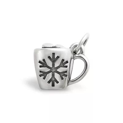 Cup of Cocoa Charm in Sterling Silver