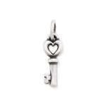 Mini Key Charm in Sterling Silver