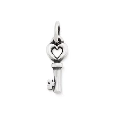 Mini Key Charm in Sterling Silver