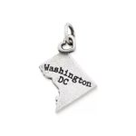 My "Washington DC" Charm in Sterling Silver