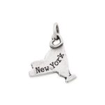 My "New York" Charm in Sterling Silver