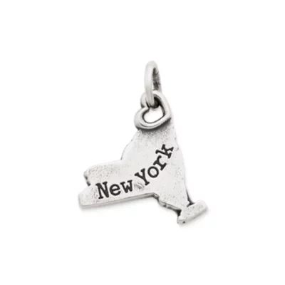 My "New York" Charm in Sterling Silver