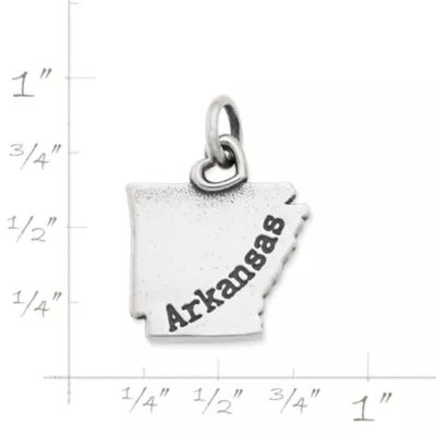 My "Arkansas" Charm in Sterling Silver - Image 3