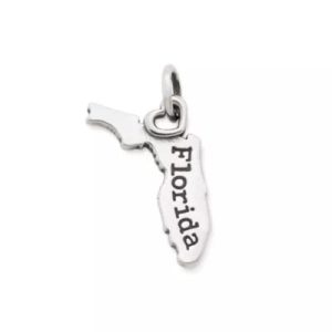 My "Florida" Charm in Sterling Silver