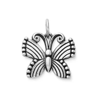 Festival Butterfly Charm in Sterling Silver