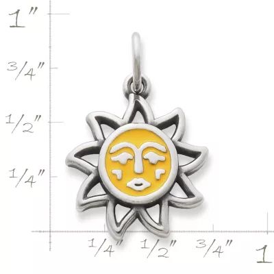 Enamel Sunny Days Charm in Sterling Silver - Image 3