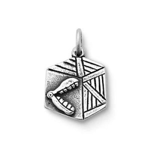 Chatter Box Charm in Sterling Silver