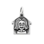 Idiots Delight Charm in Sterling Silver