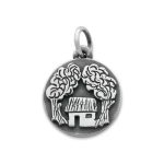 Shady Shack Charm in Sterling Silver
