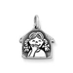 Giggle Box Charm in Sterling Silver