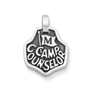 Camp Mystic Counselor Pendant in Sterling Silver