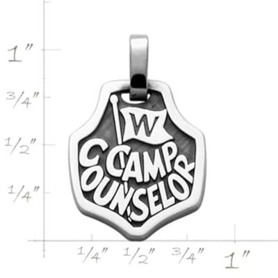 Camp Waldemar Counselor Pendant in Sterling Silver - Image 2