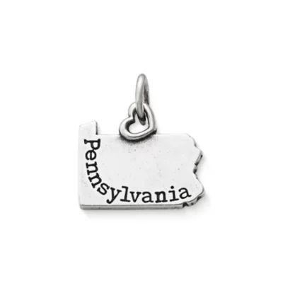 My "Pennsylvania" Charm in Sterling Silver