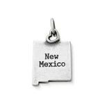 My "New Mexico" Charm in Sterling Silver