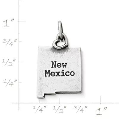 My "New Mexico" Charm in Sterling Silver - Image 3