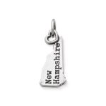 My "New Hampshire" Charm in Sterling Silver