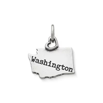My "Washington" Charm in Sterling Silver
