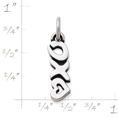 Love, Kisses and Hugs Charm in Sterling Silver - Image 2