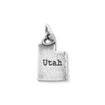 My "Utah" Charm in Sterling Silver