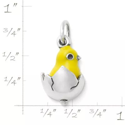 Enamel Chicks Rule Charm in Sterling Silver - Image 5