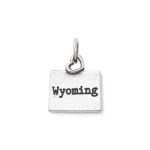 My "Wyoming" Charm in Sterling Silver