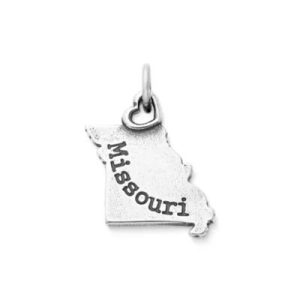 My "Missouri" Charm in Sterling Silver
