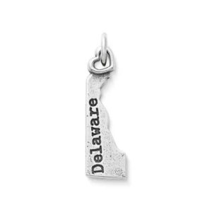 My Delaware Charm in Sterling Silver
