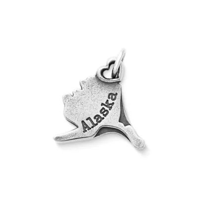 My Alaska Charm in Sterling Silver