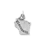 My Wisconsin Charm in Sterling Silver
