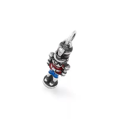Enamel Toy Soldier Charm in Sterling Silver - Image 3