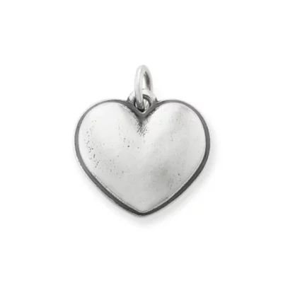 Heart Picture Frame Charm in Sterling Silver - Image 2