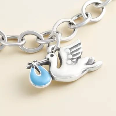 Enamel Special Delivery Charm in Sterling Silver - Image 2